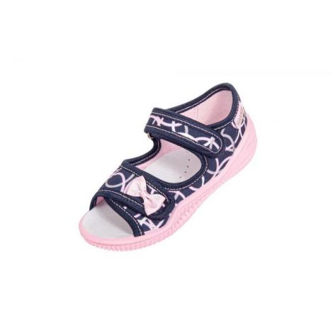 Sandalute cu interior de bumbac si brant de piele Vi-GGa-Mi Basia Imprimeu marimea 30 - imagine 7